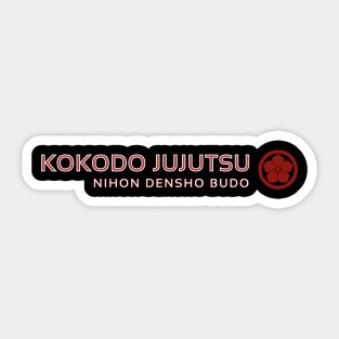 KoKoDo JuJutsu (Nihon Densho Budo) Sticker